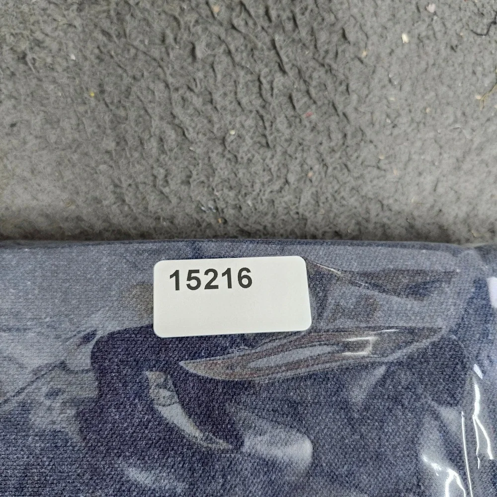 Polo Ralph Lauren Mens XL Blue Heather Cotton Pique Short Sleeve Polo Shirt